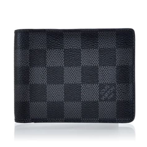 damier graphite louis vuitton wallet|louis vuitton wallet checkered.